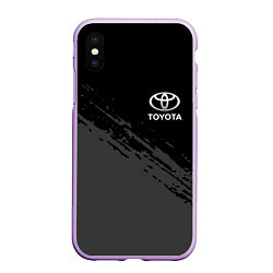 Чехол iPhone XS Max матовый TOYOTA