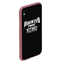 Чехол iPhone XS Max матовый KIZARU HAUNTED FAMILY, цвет: 3D-малиновый — фото 2