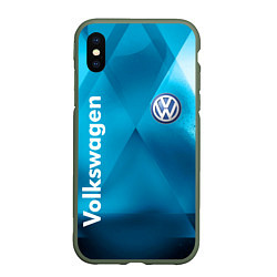 Чехол iPhone XS Max матовый VOLKSWAGEN