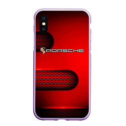 Чехол iPhone XS Max матовый PORSCHE