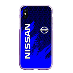 Чехол iPhone XS Max матовый NISSAN