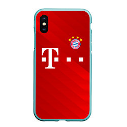 Чехол iPhone XS Max матовый FC Bayern Munchen