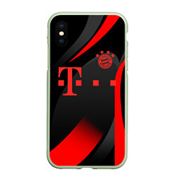 Чехол iPhone XS Max матовый FC Bayern Munchen