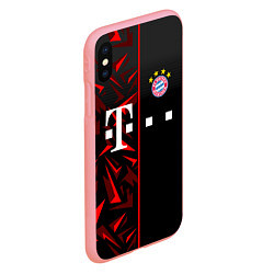 Чехол iPhone XS Max матовый FC Bayern Munchen Форма, цвет: 3D-баблгам — фото 2