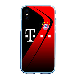 Чехол iPhone XS Max матовый FC Bayern Munchen Форма