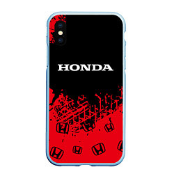 Чехол iPhone XS Max матовый HONDA ХОНДА