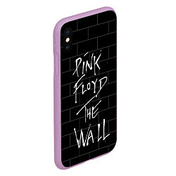 Чехол iPhone XS Max матовый PINK FLOYD, цвет: 3D-сиреневый — фото 2