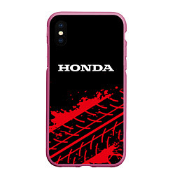 Чехол iPhone XS Max матовый HONDA ХОНДА