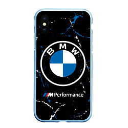 Чехол iPhone XS Max матовый BMW БМВ