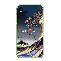 Чехол iPhone XS Max матовый Ghost of Tsushima