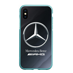 Чехол iPhone XS Max матовый MERCEDES МЕРСЕДЕС