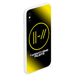 Чехол iPhone XS Max матовый TWENTY ONE PILOTS 21 PILOTS, цвет: 3D-белый — фото 2