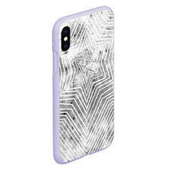 Чехол iPhone XS Max матовый BRING ME THE HORIZON, цвет: 3D-светло-сиреневый — фото 2