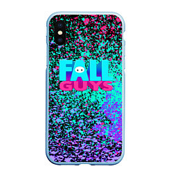 Чехол iPhone XS Max матовый Fall Guys