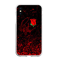 Чехол iPhone XS Max матовый PAYTON MOORMEIER, цвет: 3D-белый