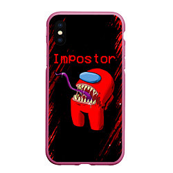 Чехол iPhone XS Max матовый AMONG US - MONSTER