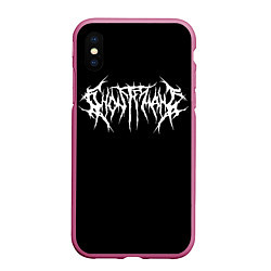 Чехол iPhone XS Max матовый GHOSTEMANE НА СПИНЕ