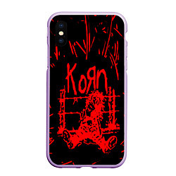 Чехол iPhone XS Max матовый Korn