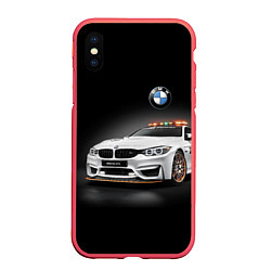 Чехол iPhone XS Max матовый Safety car