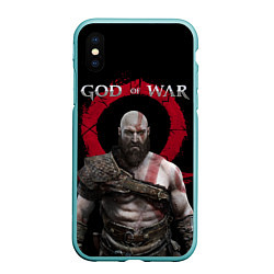 Чехол iPhone XS Max матовый God of War