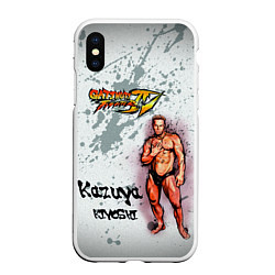 Чехол iPhone XS Max матовый Gachimuchi 1 6, цвет: 3D-белый