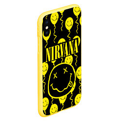 Чехол iPhone XS Max матовый NIRVANA, цвет: 3D-желтый — фото 2