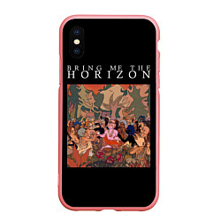 Чехол iPhone XS Max матовый BRING ME THE HORIZON, цвет: 3D-баблгам