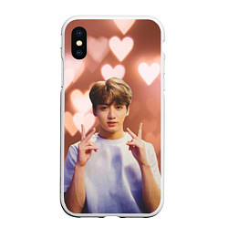 Чехол iPhone XS Max матовый JUNGKOOK BTS