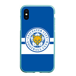 Чехол iPhone XS Max матовый LEICESTER CITY