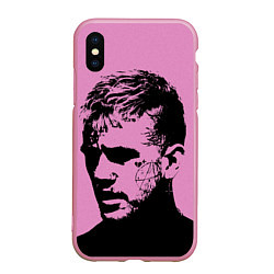 Чехол iPhone XS Max матовый Lil peep