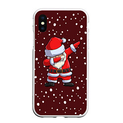 Чехол iPhone XS Max матовый Dab-Santa