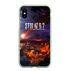 Чехол iPhone XS Max матовый Stalker 2