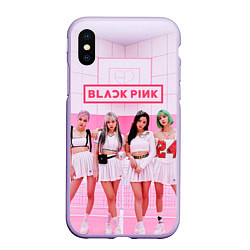 Чехол iPhone XS Max матовый BLACKPINK