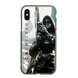 Чехол iPhone XS Max матовый DESTINY, HUNTER