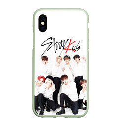 Чехол iPhone XS Max матовый STRAY KIDS