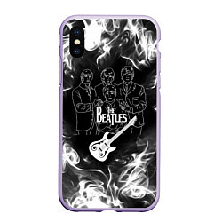 Чехол iPhone XS Max матовый The Beatles