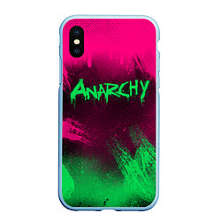 Чехол iPhone XS Max матовый CS GO NEON REVOLUTION v2