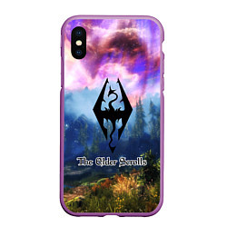 Чехол iPhone XS Max матовый The Elder Scrolls