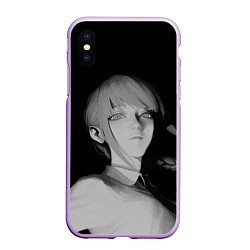 Чехол iPhone XS Max матовый Makima Chainsaw Man