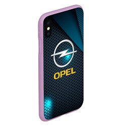 Чехол iPhone XS Max матовый OPEL ОПЕЛЬ, цвет: 3D-сиреневый — фото 2