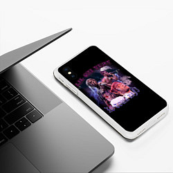Чехол iPhone XS Max матовый LIL UZI VERT XO TOUR LIF3, цвет: 3D-белый — фото 2