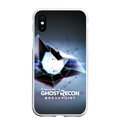 Чехол iPhone XS Max матовый GHOST RECON : BREAK POINT, цвет: 3D-белый