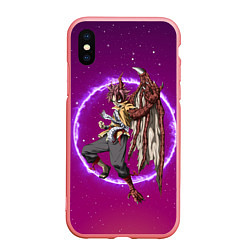 Чехол iPhone XS Max матовый Fairy tail Хвост Феи