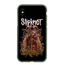 Чехол iPhone XS Max матовый SLIPKNOT