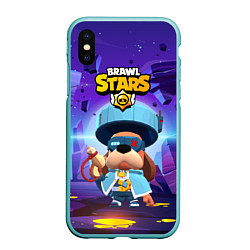 Чехол iPhone XS Max матовый Генерал Гавс brawl stars