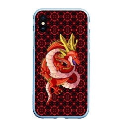 Чехол iPhone XS Max матовый Шар дракона