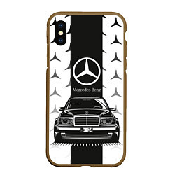 Чехол iPhone XS Max матовый MERCEDES BENZ