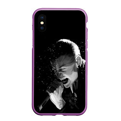 Чехол iPhone XS Max матовый LINKIN PARK