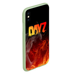 Чехол iPhone XS Max матовый DAYZ ДЕЙЗИ, цвет: 3D-салатовый — фото 2