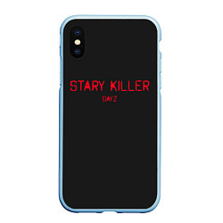 Чехол iPhone XS Max матовый Stary killer